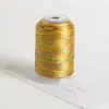 Linha de Enrolamento de 3 Fios Cor Macaron Espiga Luz Nylon Seda de Gelo Fio de Borla Corda com Contas Linha de Pérola Linha Torre