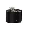Fonte de Água para Pets de 2,2L, Fonte Automática de Água para Gatos em PP, Dispensador de Água para Cachorros com Filtros de Reposição para Gatos, Cachorros, Múltiplos Pets