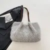 Bolso Peludo Ruien para Mujer 2026 Nuevo Estilo Tendencia Otoño/Invierno Nicho Lujo Ligero Bolso de Hombro Único Gran Capacidad Bolso de Mujer para Viajar