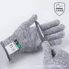 Fábrica atacado 5 grau anti-corte luvas de qualidade alimentar cozinha jardinagem anti-corte pesca luvas de proteção resistente ao desgaste proteção do trabalho