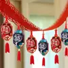 Colgantes Decorativos para el Festival de Mediados de Otoño para el Hogar Interior Arreglo de Escena del Día Nacional Colgantes de Tarjetas Adornos Colgantes para Centros Comerciales Guirnaldas