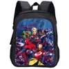 Mochila Escolar para Jardim de Infância Homem-Aranha Homem Aranha Estampa de Personagem One Piece Mochila Infantil 13 polegadas Atacado Transfronteiriço