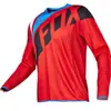 Fox Head Fox Tld Traje de Descenso Traje de Ciclismo Top de Manga Larga Carreras de Motociclismo Off-Road Ropa Deportiva Camuflaje