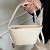 Bolso Balde de Moda para Mujer Versión Coreana Ins Trendy Versátil Bolso de Hombro 2025 Verano Nicho de Alta Gama Casual Bolso de Mujer