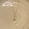 Joyería de Plata de Ley S925 Diseño de Nicho Collar de Brújula Pequeña Lujo Ligero Accesorio Minimalista de Gama Alta Estilo Ins para Atuendos
