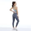 Pantalones de Yoga de Color Contrastante Personalizados de Cintura Alta Conjunto de Ropa para Deportes en Interiores y Fitness Corte Ajustado Elástico Elevación de Glúteos Conjunto de Yoga de Cintura Alta