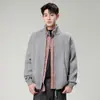 Suéter de Punto Sencillo con Cuello Alto y Cremallera para Otoño/Invierno 2026 para Hombres y Mujeres, Jersey Casual Versátil de Corte Holgado, Abrigo Cálido y Cómodo