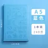 Caderno de Desenho Portátil Pequeno Caderno de Escritório Logo Personalizado Papelaria Couro Macio A5 Bolso com Aba Caderno de Calça