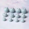Cuentas de Cerámica Agrietada Retro, Pulseras de Porcelana Jun con Cuentas, Accesorios para Joyería DIY, Cuentas de Cerámica con Agujero Recto, Accesorios, Piezas Pequeñas