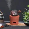Estufa de Carbón Estufa de Carbón Estufa de Arcilla Roja Estufa Pequeña Estufa Carbón de Oliva Carbón Tetera Kung Fu Hervidor de Agua para el Hogar Estufa para Té