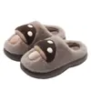 Pantuflas de algodón con diseño de hongo para hombre, nuevo estilo otoño e invierno 2026, para uso en interiores en casa, antideslizantes, resistentes al olor, cálidas, con suela gruesa, pantuflas de algodón afelpado
