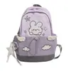 Mochila nueva de gran capacidad estilo japonés de dibujos animados, ligera y adecuada para ir al trabajo, estudiantes de secundaria y universidad