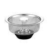 Filtro de malla para fregadero de cocina, desagüe de verduras, fregadero, alcantarillado, basura, tapa antibloqueo, malla de acero inoxidable para fugas