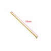 Agulha de Costura para Miçangas 9-Shaped Needle t Needle Ball Needle DIY Acessórios de Moda para Brincos Aço Inoxidável Banhado a Ouro Diâmetro do Fio 0,6mm a Vácuo Atacado