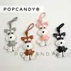 Colgante de Perro Schnauzer DIY Encanto para Bolso Hecho a Mano Llavero Colgante Decoración de Accesorio para Bolso de PU