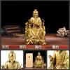 Estátua de Bronze do Famoso Médico e Especialista Médico Sun Siyue, uma Estátua de Cobre do Deus da Medicina para Decoração de Casa
