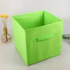 Caixa Organizadora Dobrável de Tecido para Guarda-Roupa, Gaveta, Caixa de Armazenamento em Grade para Mesa de Estudo, Sala de Aula, Dormitório