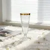 Copas de Champagne, Copas de Vino, Copas de Vino Tinto, Vasos de Plástico Desechables para Fiestas al Aire Libre, Se Puede Añadir Logo, Copas de Cóctel Exclusivas Transfronterizas