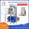Máquina de embalagem de chá de saco externo de alimentos granulares, ensacamento de mistura automática, oito sacos de alimentação de chá de tesouro, máquina de embalagem a vácuo