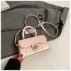 Bolso Pequeño Retro Simple Transfronterizo para Mujer 2026 Nuevo Estilo Bolso Cuadrado Pequeño Portátil Bolso Cruzado de Moda y Versátil con Textura