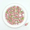 Cuentas Cerámicas Lindas con Bloques de Color en Forma de Pez, Accesorios Realistas 3D Hechos a Mano para Joyería DIY, Materiales para Aretes y Pulseras al por Mayor