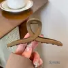 Pinza de tiburón grande coreana para el cabello, accesorio simple para recogido en la parte trasera de la cabeza, pinza de pelo de alta gama para mujer