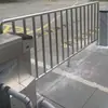 Barandilla de Acero Inoxidable Unidad de Aislamiento Comunitario Puerta Anticolisión en Forma de U de Parque Barrera de Impacto Antiexplosión Seguridad Antidisturbios Bloqueador de Estacionamiento