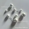 Aretes de Plata de Ley S925 con Aguja de Plata, Perla de Agua Dulce Natural, Estilo Japonés y Coreano, Simples, Combinan con Todo, Regalo en Vivo, Salida de Fábrica