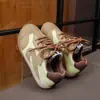 Zapatillas de Entrenamiento Agande para Niños de Fondo Plano Colorblock Otoño 2026 Calzado Deportivo Casual de Moda Calzado Casual Deportivo Zapatillas de Correr para Niños Medianos y Grandes