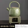 Olla para Corbata Celadón Vintage Gran Capacidad Hogareña Olla Individual Tetera Cerámica Juego de Té Tetera Cálida Portavelas de Té
