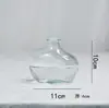 Jarrón de Vidrio de Sodio-Calcio Transfronterizo al por Mayor, Jarrón de Vidrio de Lujo Colorido para Sala de Estar, Adecuado para Arreglos Florales Hidropónicos y Decoraciones con Flores Frescas