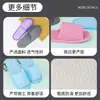 Chinelos descartáveis de algodão e linho com fundo de salgueiro espessado antiderrapante para hospitalidade doméstica, chinelos para hóspedes de hotel, atacado