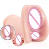 Brinquedo Sexual Masculino de Cabeça Única para Adultos, Produto Erótico Inovador, Vagina e Nádegas Realistas, Copo Avião, Molde de Masturbação com Orifício Realista