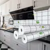 Pegatina de Pared Autoadhesiva de Dibujos Animados Pegatina a Prueba de Aceite para Cocina Papel Tapiz de Azulejos Impermeable para Baño Estufa Resistente a Altas Temperaturas Calcomanía de Renovación