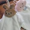 Pano de Cozinha Absorvente e de Secagem Rápida, Toalha Quadrada de Urso e Abacaxi, Toalha de Mão para Bebê, Veludo Coral Nuvem, Sem Fiapos