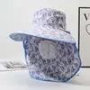 Máscara de Proteção Facial e Pescoço Feminina, Chapéu Cachecol Protetor Solar para Colheita de Chá, Máscara de Aba Larga, Chapéu de Sol, Chapéu Refrescante - Primavera/Verão 2026