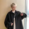 Camisa de Rayas Verticales Primavera para Hombre Manga Larga 2025 Nueva Vintage Casual Retro Tendencia Marca Holgada Camisa Chaqueta