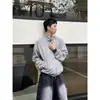 Jaqueta elegante para homens, Coleção Primavera/Outono 2025, apresentando uma marca ins de alta rua na moda, estilo de Hong Kong, estilo japonês, estilo Harajuku e estilo coreano, com corte solto