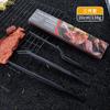 Pinzas para Barbacoa Coreana de Acero Inoxidable Transfronterizas Fcm Pinzas para Barbacoa Pinzas para Alimentos Pinzas para Emplatado de Bistec Buffet Pinzas para Té