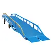 Plataforma de Carga Rampa de Contêiner Empilhadeira de Armazém Plataforma de Carga Logística de Armazenamento Carga e Descarga Manual Hidráulica Ponte de Carga Móvel