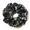 Anillo para el cabello europeo y americano satinado con estampado de leopardo, diadema de tela de imitación de seda, anillo grande de intestino grueso estampado de imitación de seda, accesorios para el cabello retro