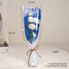 Bolsa de flores para temporada de graduación material opp transparente bolsa para empaquetar ramo individual venta al por mayor tienda de flores diy bolsa para empaquetar flores para examen de ingreso a la universidad