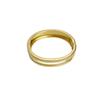 Pulsera Europea y Americana Nueva Larga Hueca de Metal Esmerilado para Mujer Pulsera Simple de Nicho de Alta Gama Pulsera de Personalidad