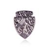 Lanhao Insignia Broche de Caballero Águila Voladora Lobo Estrella de Cinco Puntas Retro Pin Sencillo Accesorios Unisex Mayoreo