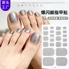 Pegatinas Brillantes para Uñas Estilo Nuevo Transfronterizas Zhengxiang para Niñas, Pegatinas Brillantes para Uñas de los Pies, Pegatinas Impermeables para Uñas para Exportación