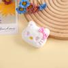 Mini Laço Gatinho Enchimento de Algodão Boneca DIY Acessório de Cabelo Decoração de Capa de Celular Roupas Infantis Broche de Pelúcia