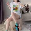 Traje Casual de Moda para Mujer Verano 2023 Nuevo Ciber Popular Reductor de Edad Elegante Camiseta de Manga Corta Shorts Traje de Dos Piezas a la Moda