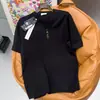 Camiseta de manga curta estilo Hong Kong, peso pesado, para homens e mulheres, camiseta cartoon de verão para jovens, top soltinho moderno ins para casais