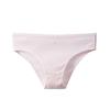 Pantaletas de Canalé Más Vendidas para Mujer de Comercio Exterior, Color Sólido Simple, Ropa Interior de Alta Gama para Mujer, Transpirables, Cómodas, Pantaletas Triángulo para Chica, Estilo Popular
