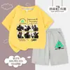 Conjunto de shorts de manga corta Delta Force para niños, atuendo de dos piezas de verano holgado para niños